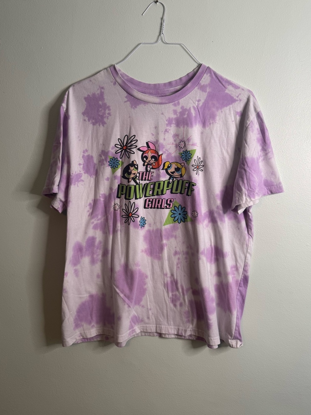 Powderpuff Girls Tie-Dye T-Shirt (XL)